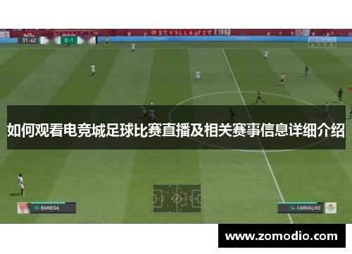 如何观看电竞城足球比赛直播及相关赛事信息详细介绍
